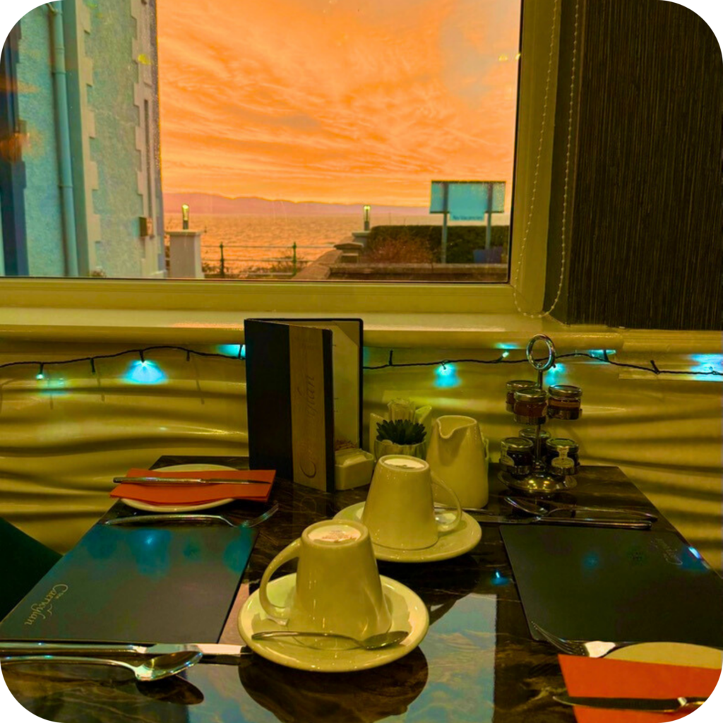 breakfast with a view