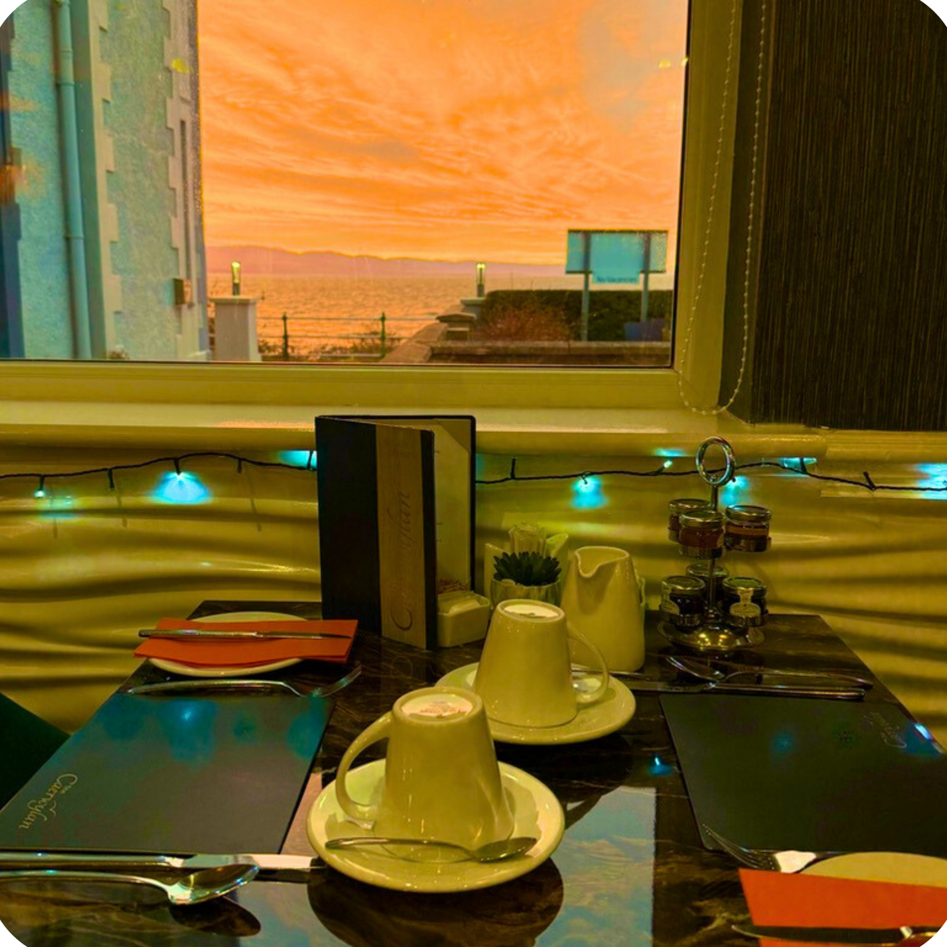 breakfast with a view