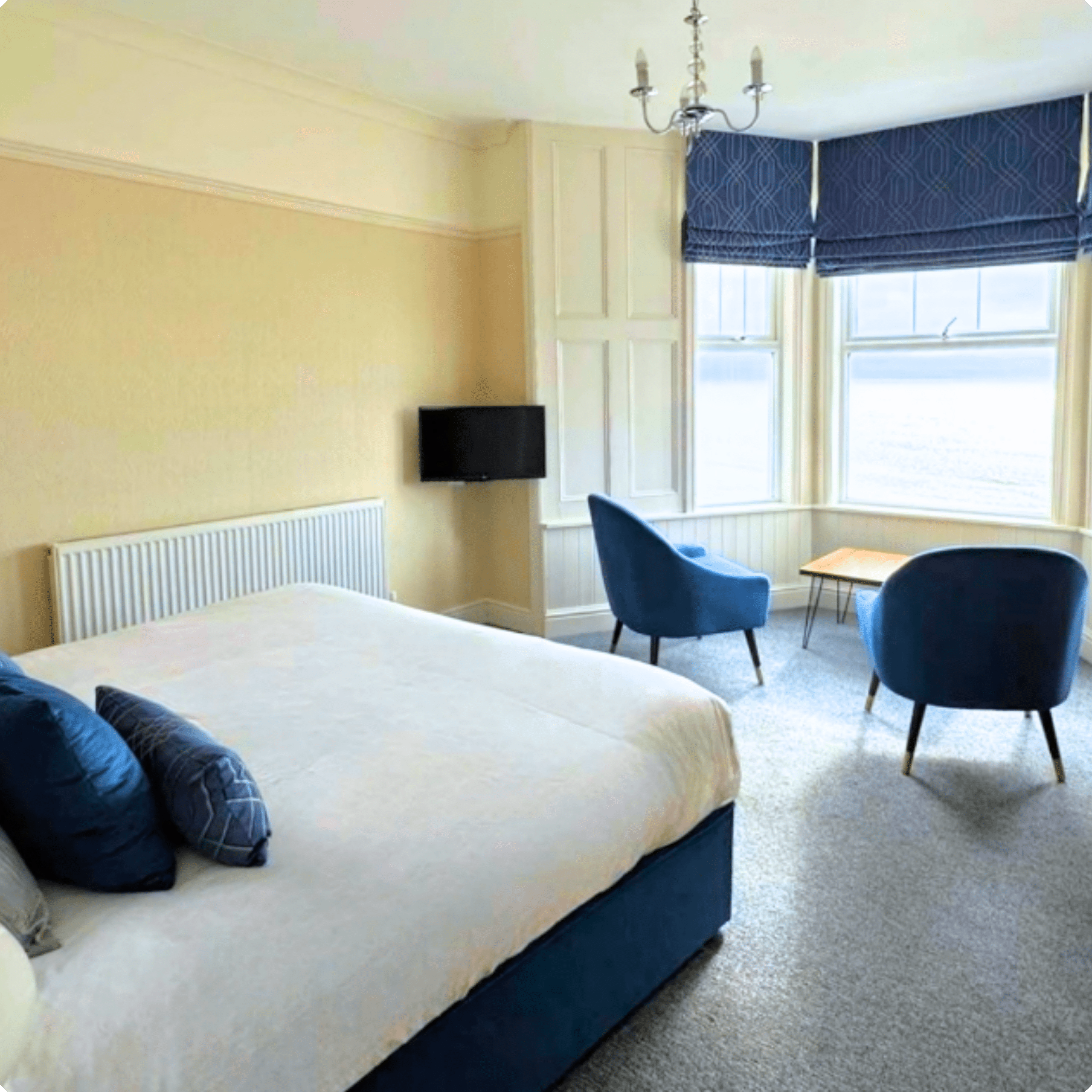 Room Tariff sea view room in criccieth